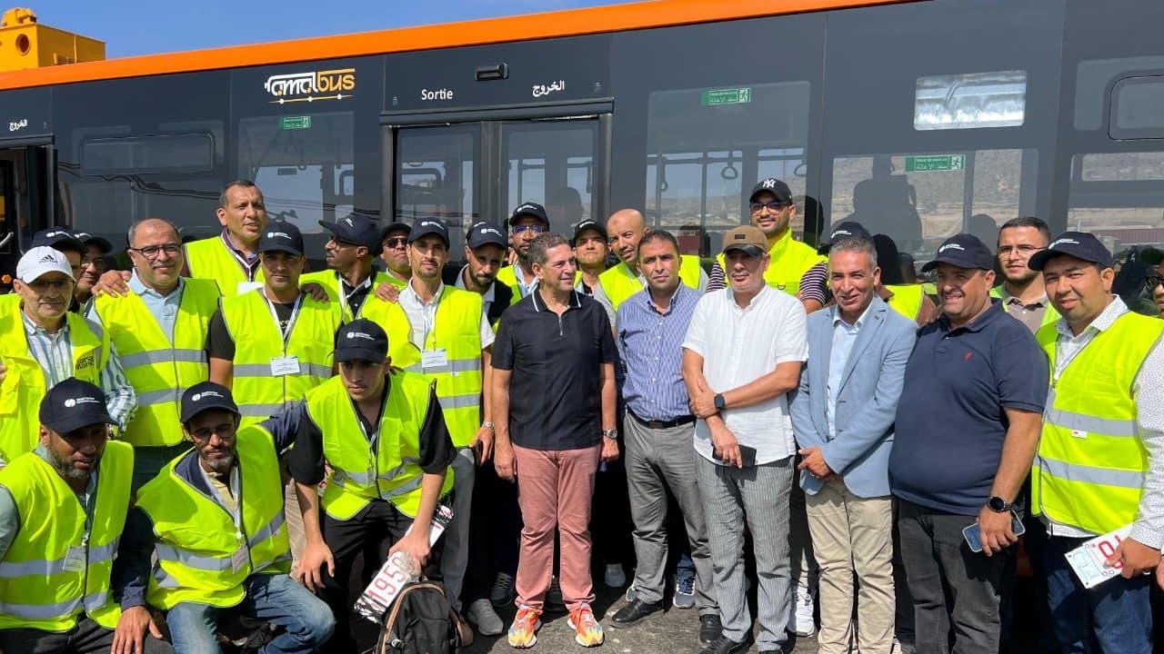أكادير.. استلام الدفعة الأولى من الحافلات الجديدة