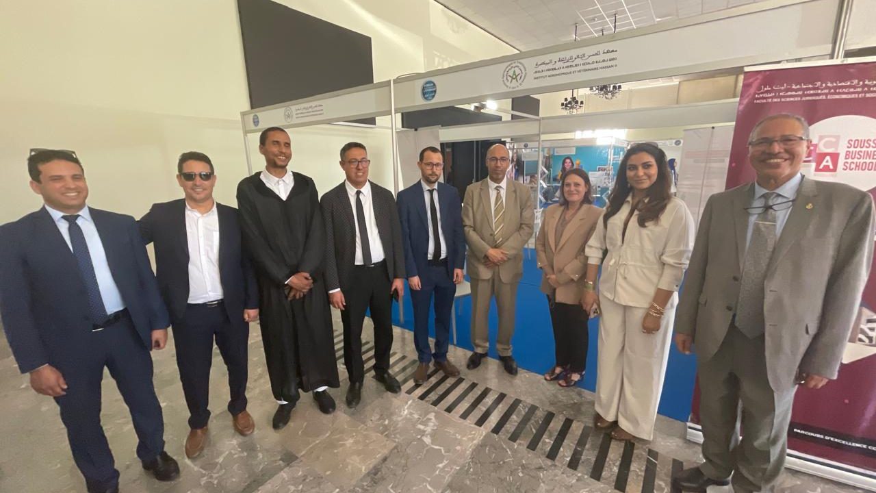 الكلية المتعددة التخصصات بتارودانت تتألق في الملتقى الدولي للطالب بأكادير :