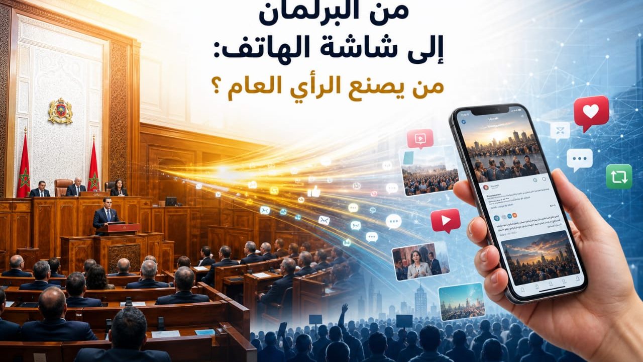 من البرلمان إلى شاشة الهاتف: من يصنع الرأي العام ؟